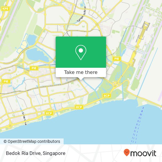 Bedok Ria Drive map