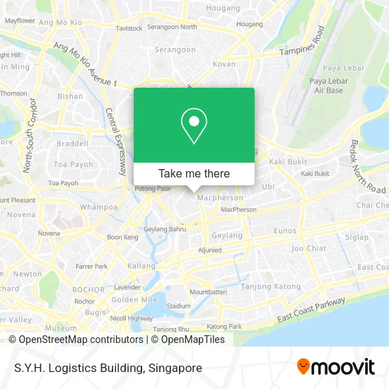 S.Y.H. Logistics Building map