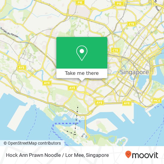 Hock Ann Prawn Noodle / Lor Mee map