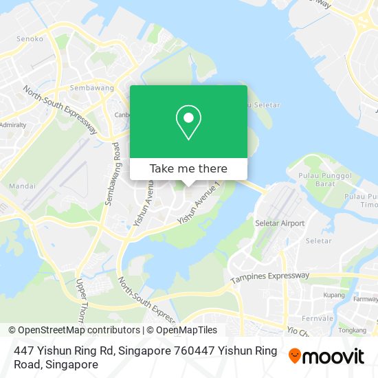 447 Yishun Ring Rd, Singapore 760447 Yishun Ring Road地图