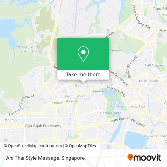 Ani Thai Style Massage map