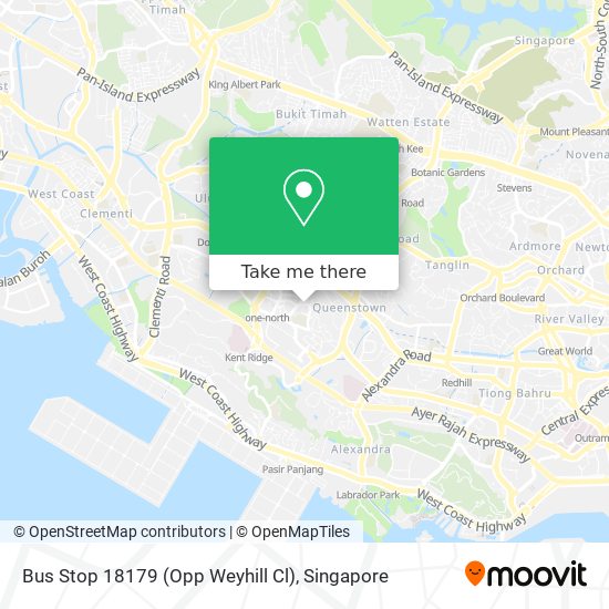 Bus Stop 18179 (Opp Weyhill Cl) map