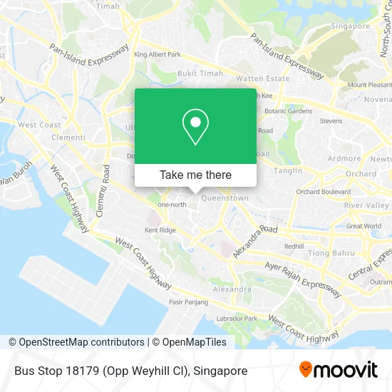 Bus Stop 18179 (Opp Weyhill Cl) map