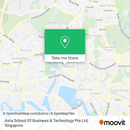 Asta School Of Business & Technology Pte Ltd map