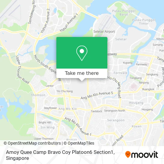 Amoy Quee Camp Bravo Coy Platoon6 Section1地图