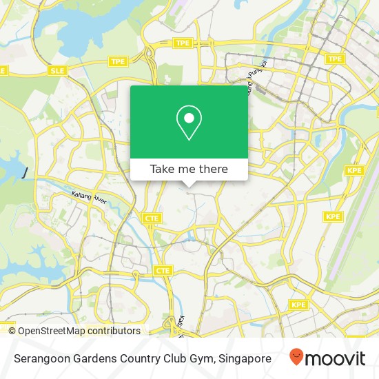 Serangoon Gardens Country Club Gym map