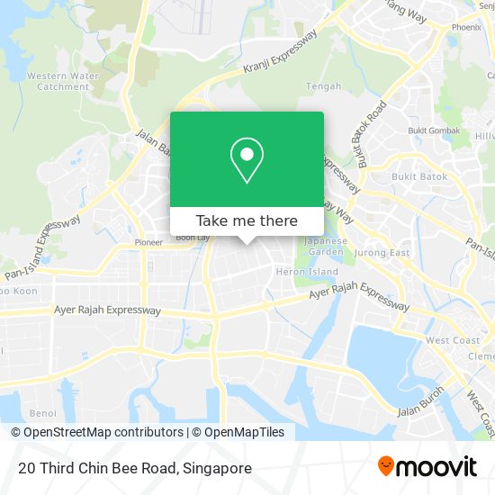 20 Third Chin Bee Road地图