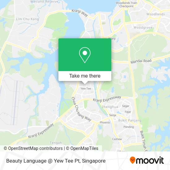 Beauty Language @ Yew Tee Pt地图