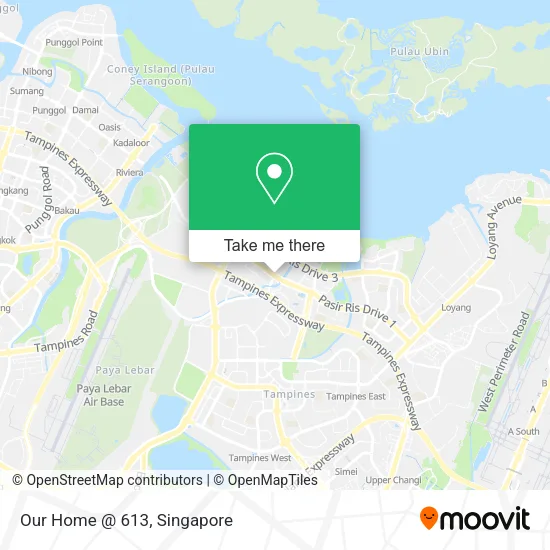Our Home @ 613 map