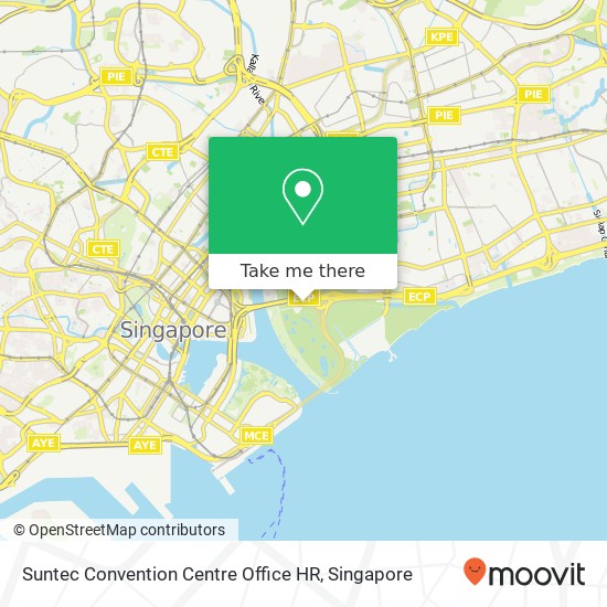 Suntec Convention Centre Office HR map