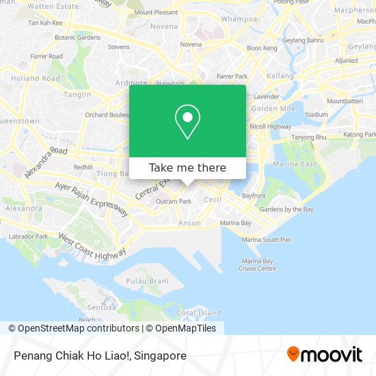 Penang Chiak Ho Liao! map