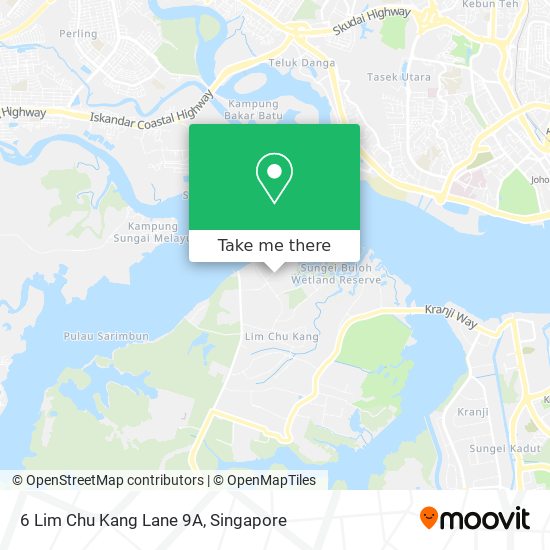 6 Lim Chu Kang Lane 9A map