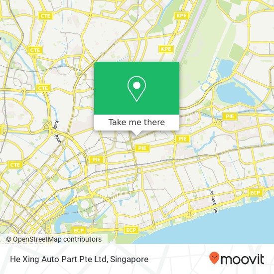 He Xing Auto Part Pte Ltd map