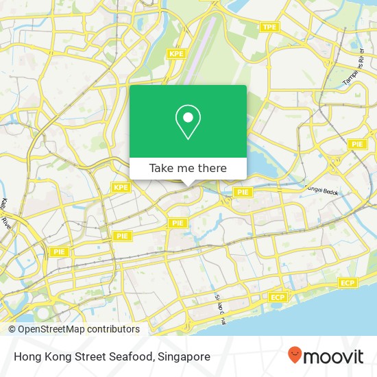 Hong Kong Street Seafood map