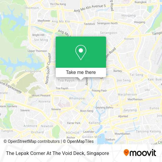 The Lepak Corner At The Void Deck map