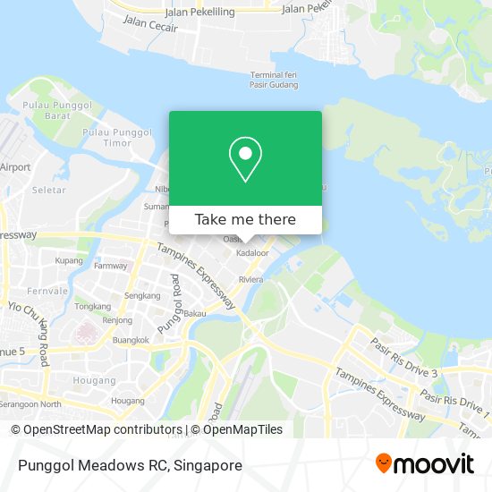 Punggol Meadows RC map