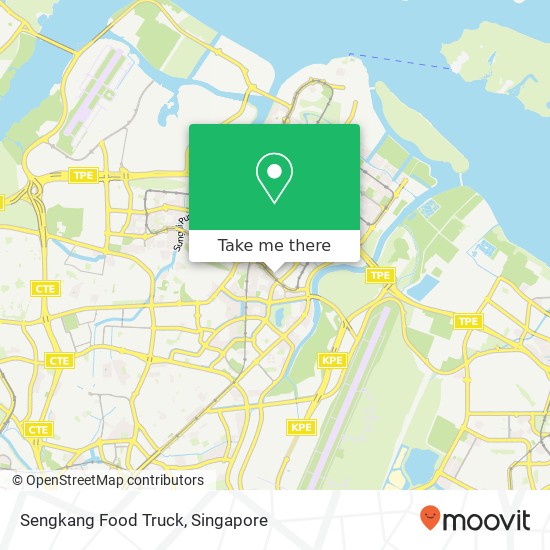 Sengkang Food Truck map