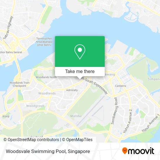 Woodsvale Swimming Pool map