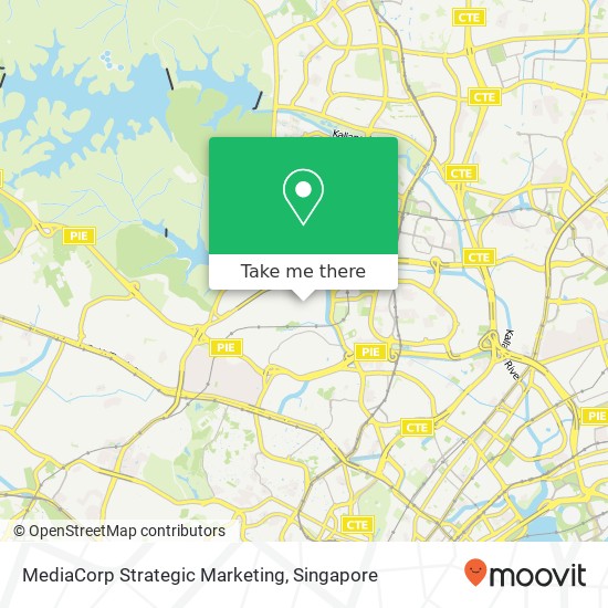 MediaCorp Strategic Marketing map