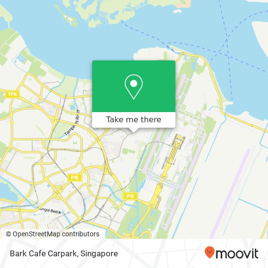 Bark Cafe Carpark map