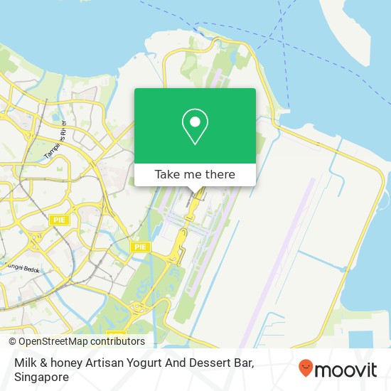 Milk & honey Artisan Yogurt And Dessert Bar map