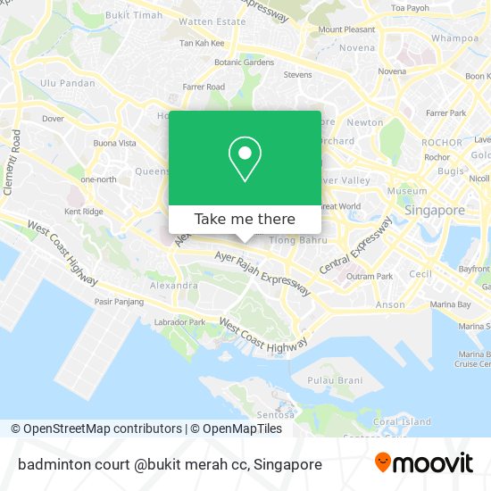 badminton court @bukit merah cc地图