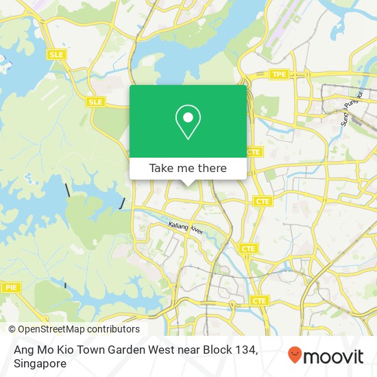 Ang Mo Kio Town Garden West near Block 134 map