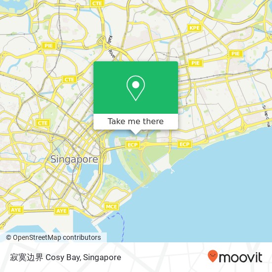 寂寞边界 Cosy Bay地图