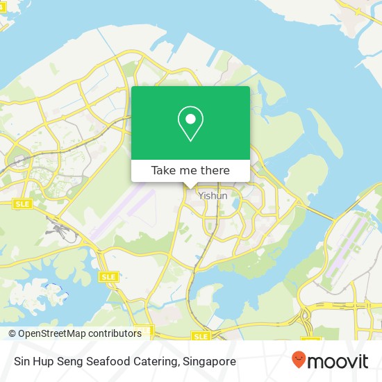 Sin Hup Seng Seafood Catering map
