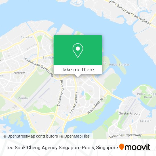 Teo Sook Cheng Agency Singapore Pools map