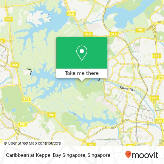 Caribbean at Keppel Bay Singapore map