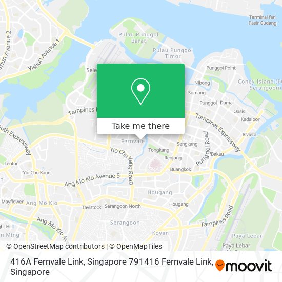 416A Fernvale Link, Singapore 791416 Fernvale Link地图