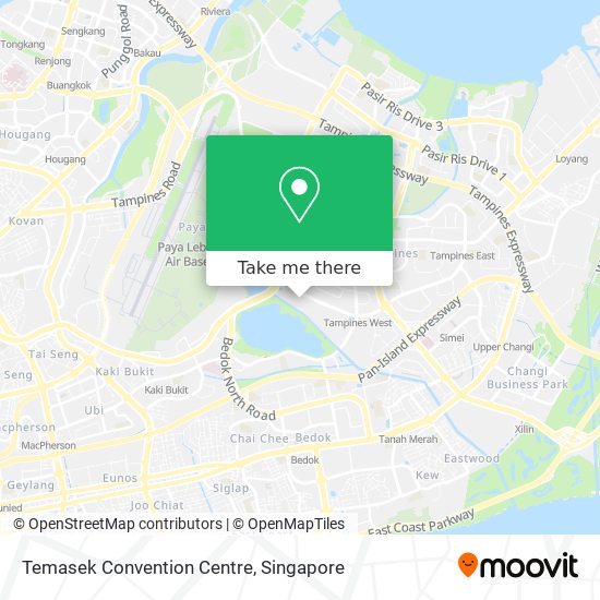 Temasek Convention Centre地图