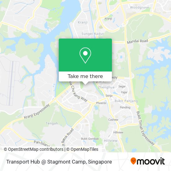 Transport Hub @ Stagmont Camp map