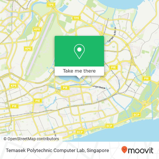Temasek Polytechnic Computer Lab map