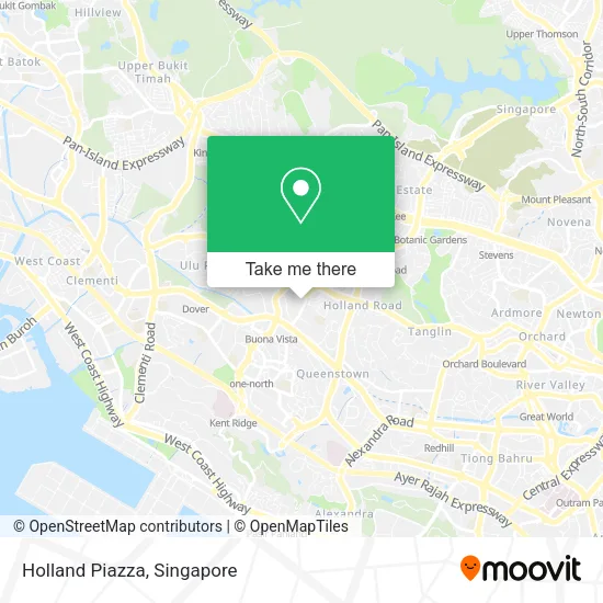 Holland Piazza map