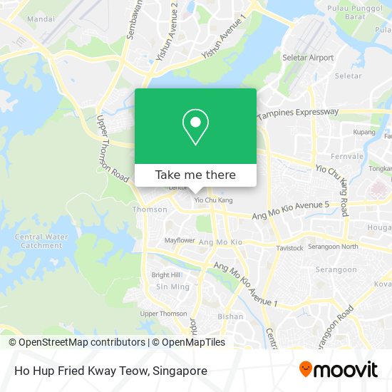 Ho Hup Fried Kway Teow map