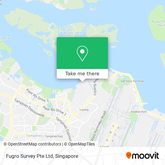 Fugro Survey Pte Ltd map