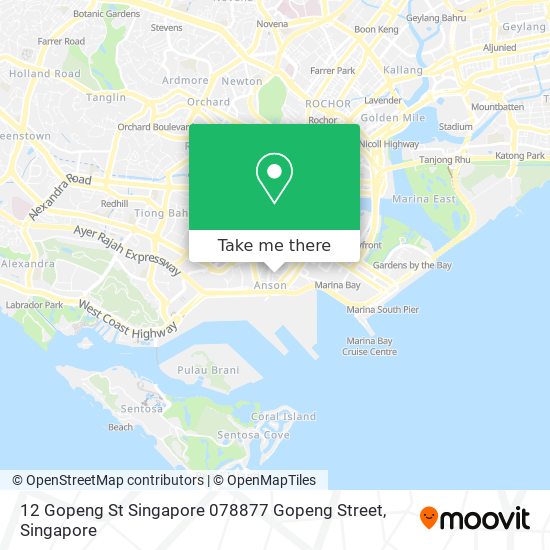 12 Gopeng St Singapore 078877 Gopeng Street地图