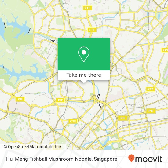 Hui Meng Fishball Mushroom Noodle map