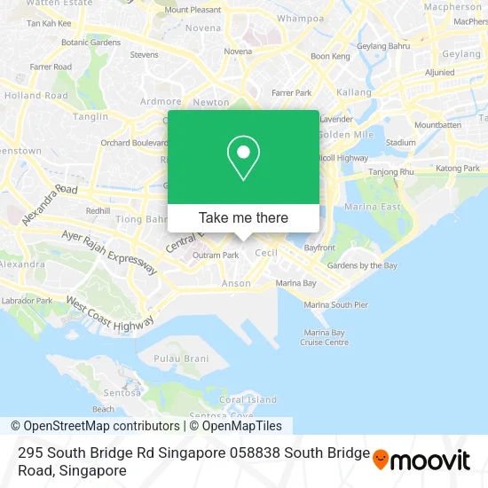 295 South Bridge Rd Singapore 058838 South Bridge Road地图