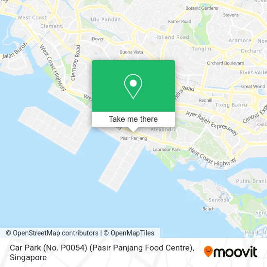 Car Park (No. P0054) (Pasir Panjang Food Centre) map