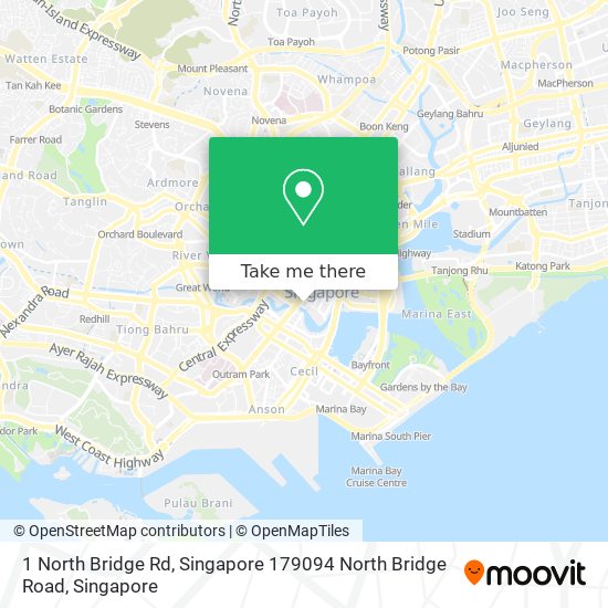 1 North Bridge Rd, Singapore 179094 North Bridge Road地图