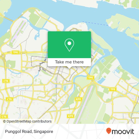 Punggol Road地图