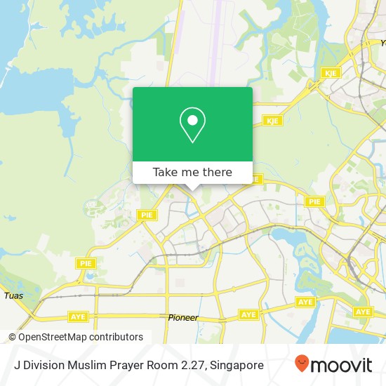 J Division Muslim Prayer Room 2.27 map