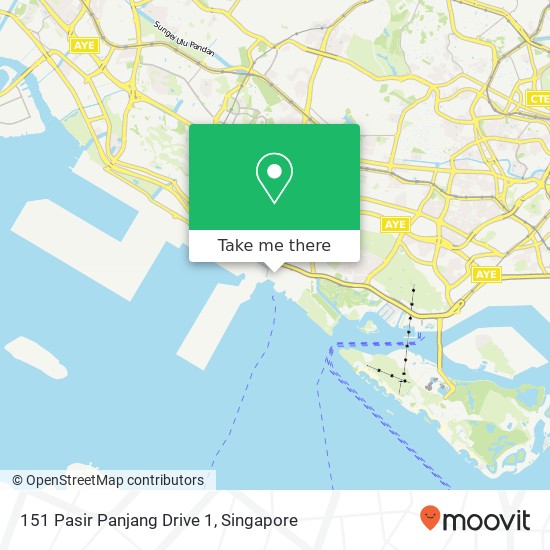151 Pasir Panjang Drive 1 map