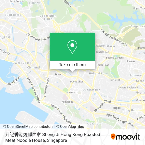 昇記香港燒臘面家 Sheng Ji Hong Kong Roasted Meat Noodle House map