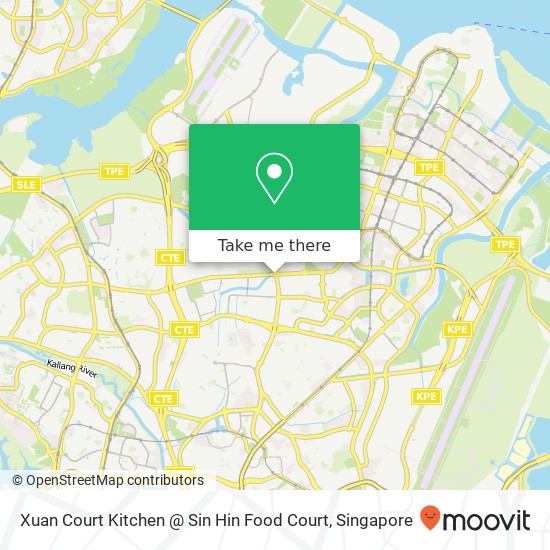 Xuan Court Kitchen @ Sin Hin Food Court map