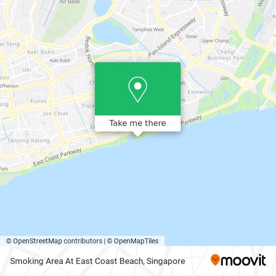 Smoking Area At East Coast Beach地图