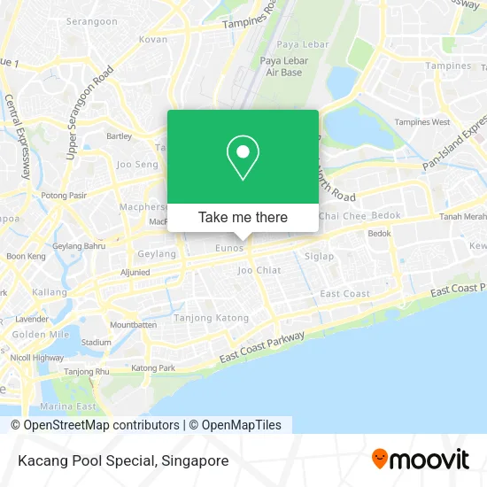 Kacang Pool Special map
